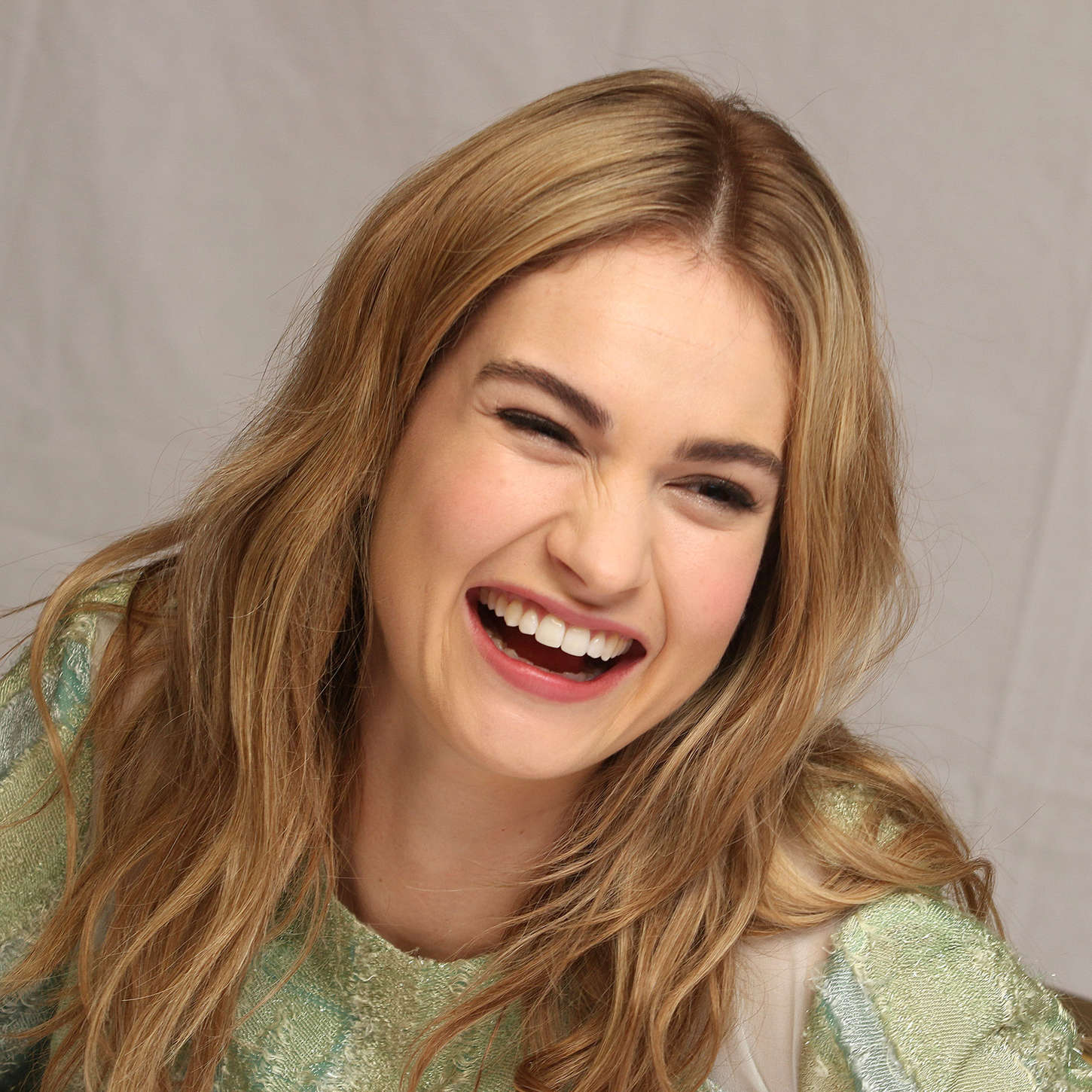   Lily James   ...